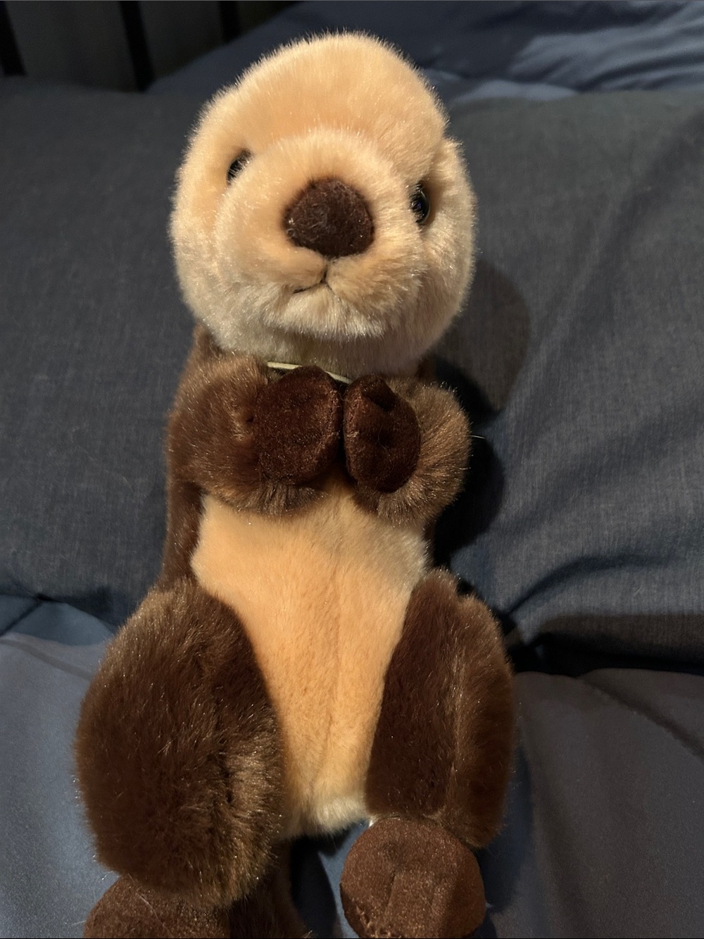 Miyoni Sea Otter by Aurora World, soft brown and tan fur 10”